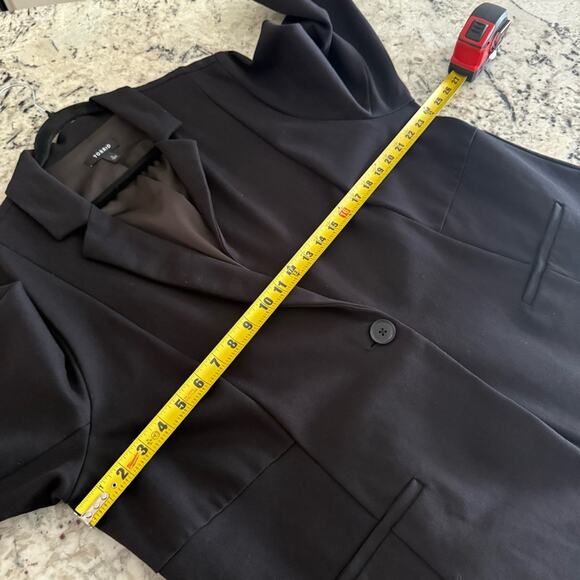 Torrid Black Ponte Blazer 3X 13140820 3/4 Sleeve Single Button - Picture 9 of 13